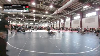 110 lbs Round 1 (8 Team) - Hunter Fry, Steller Trained Wolffe vs Chase Hernandez, Steel Valley Renegades
