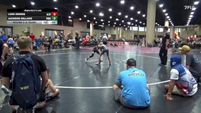 70 lbs Round 5 (6 Team) - Luke Dennis, Alabama Elite Blue vs Jackson Sellars, Panhandle Punishers