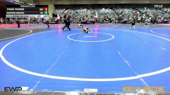 43 lbs Consi Of 8 #2 - Tyson Townes, Saginaw Group vs Easton Snook, Team Real Life