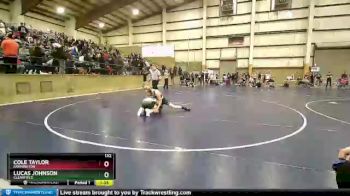 132 lbs Cons. Round 3 - Lucas Johnson, Clearfield vs Cole Taylor, Farmington