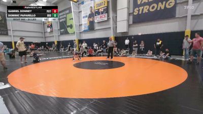 54 lbs Semifinal - Gabriel Downey, Pottstown vs Dominic Paparello, Bristol