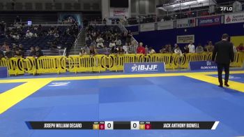 Jack Anthony Bidwell vs Joseph William DeCaro 2025 Pan IBJJF Jiu-Jitsu No-Gi Championship