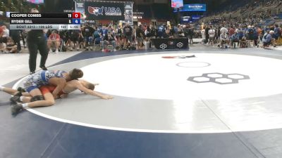 106 lbs Champ. Rd Of 64 - Cooper Combs, Tennessee vs Ryder Gill, Illinois