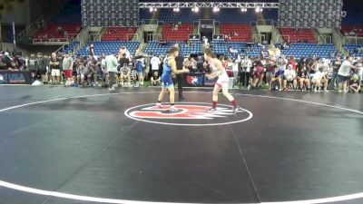 120 lbs Cons 64 #2 - Elijah Bayne, Oregon vs Aiden Dallinger, Indiana