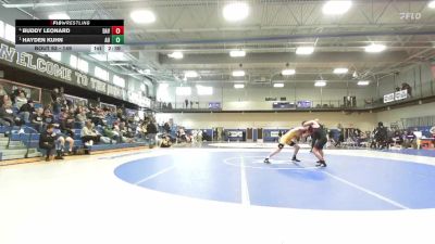 149 lbs Semifinal - Hayden Kuhn, Ashland vs Buddy Leonard, Davenport