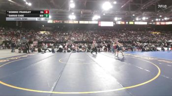 6A 144 lbs Cons. Semi - Dominic Prangley, Coeur D Alene vs Darius Case, Meridian