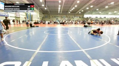 106 lbs Rr Rnd 3 - Braiden Mcclure, Indiana Outlaws White vs Sebastian Garcia, Team Shutt Godzilla