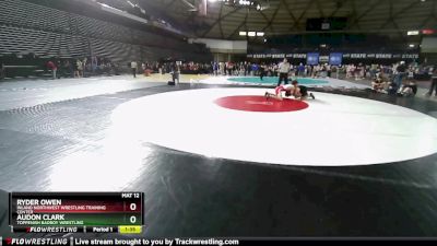 120 lbs Semifinal - Ryder Owen, Inland Northwest Wrestling Training Center vs Audon Clark, Toppenish Badboy Wrestling