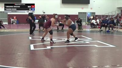 207 lbs Round 1 - Brianna Macias, Mt. San Antonio College vs Raven Ross, Cerritos College