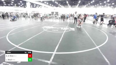 138 lbs Round Of 32 - Azuan Gonzales-Rice, Inland Elite WC vs Logan Boyd, Badlands WC