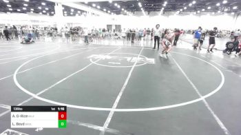 138 lbs Round Of 32 - Azuan Gonzales-Rice, Inland Elite WC vs Logan Boyd, Badlands WC