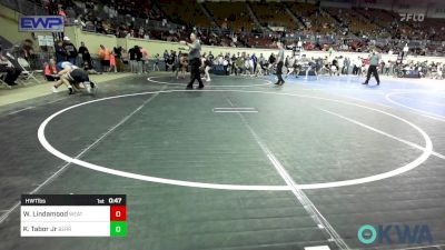 Quarterfinal - Whitton Lindamood, Weatherford Youth Wrestling vs Kelly Wayne Tabor Jr, Berryhill Wrestling Club