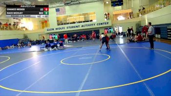 197 lbs Round 4 (6 Team) - Chance Meggs, Labette Community College vs Race Moxley, Northwest College