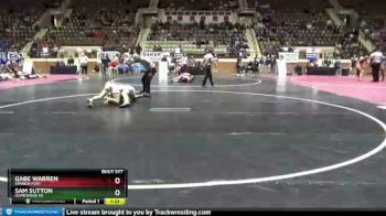 132 lbs 1st Place Match - Sam Sutton, Homewood Hs vs Gabe Warren, Spanish Fort