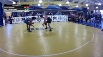 144 lbs Cons. Round 5 - Simon Gelman, Cowboy Wrestling Club vs Ricky Montalvan, Maximum Performance