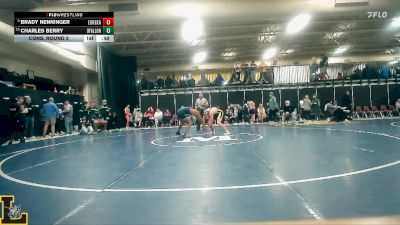 165 lbs Cons. Round 2 - Charles Berry, O`Fallon (H.S.) vs Brady Nenninger, Eureka