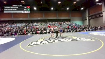 175 lbs Champ. Round 1 - Skyler Mangel, Spring Creek vs Randy Patterson, Lowry