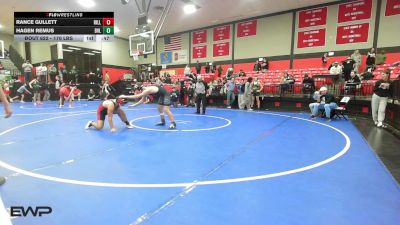 170 lbs Consi Of 8 #2 - Rance Gullett, Hilldale vs Hagen Remus, Bartlesville