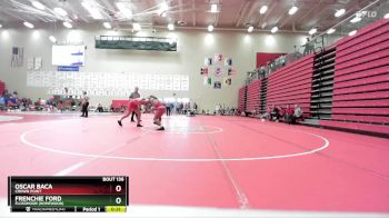 150 lbs Cons. Round 1 - Frenchie Ford, Flossmoor (Homewood) vs Oscar Baca, Crown Point