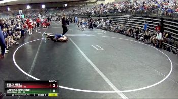 112 lbs Quarterfinals (8 Team) - Felix Neill, Kansas Rattlers vs James Longbine, Team Texas Red