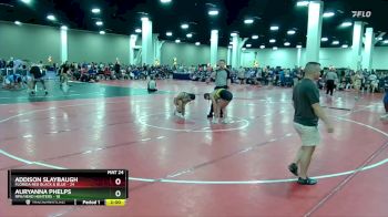 140 lbs Round 6 (8 Team) - Addison Slaybaugh, Florida Red Black & Blue vs Auryanna Phelps, RPA/Head Hunters