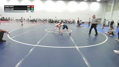 85 lbs Rr Rnd 3 - Dane Bova, All American Wrestling Club Blue - EL vs Jonah Leib, Revival Freeze - EL