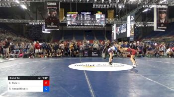 117 lbs Rnd Of 64 - Kylie Rule, Wisconsin vs Reese Hesseltine, Maine