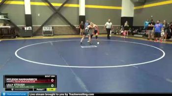 130 lbs 7th Place Match - Myleigh Hammarbeck, Randall Youth Wrestling Club vs Lilly Stough, Waverly Area Wrestling Club -