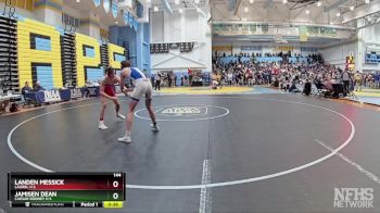 144 lbs Cons. Round 1 - Landen Messick, Laurel H S vs Jamisen Dean, Caesar Rodney H S