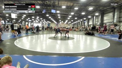 142 lbs Rr Rnd 3 - John Manning, Indiana Outlaws Gold vs Noah Curren, All-American Wrestling Club MS
