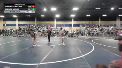 126 lbs Round Of 16 - Francisco Miranda, Sunnyside Wrestling vs Rodrigo Aceves, 208 Spartans