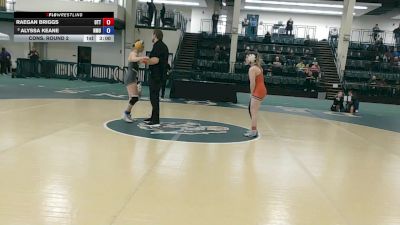 138 lbs Cons. Round 2 - Raegan Briggs, Otterbein vs Alyssa Keane, Northern Michigan University