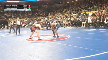 150 Class 3 lbs 1st Place Match - D`Monta Bagby, St. Charles vs Deegan Mitchell, Jefferson City