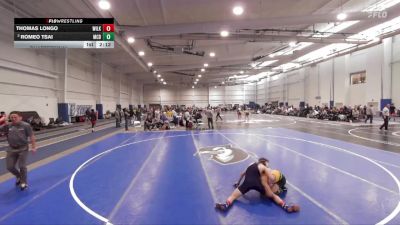 125 lbs Quarterfinal - Thomas Longo, Wilkes vs Romeo Tsai, McDaniel