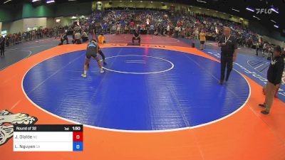 106 lbs Round Of 32 - Jenevy Olalde, NC vs Lauren Nguyen, CA