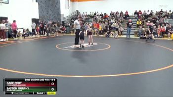 B-8 lbs Quarterfinal - Easton Murphy, Hammerin Hawks vs Gage Port, Lynx Wrestling Club