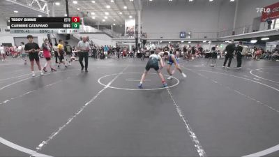 106 lbs Finals (8 Team) - Teddy Simms, East Coast Time Out vs Carmine Catapano, Barn Brother WC