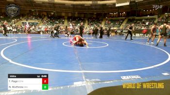 125 lbs Consi Of 4 - Thunder Page, South Central Punisher Wrestling Club vs Noah Wuthnow, Abilene Kids