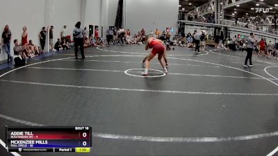 114 lbs Round 5 (8 Team) - Addie Till, Buccaneers WC vs Mckenziee Mills, Full Circle