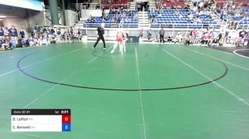 117 lbs Cons 32 #1 - Destiney Lofton, Minnesota vs Cassidy Benwell, Missouri