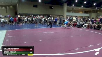 113 lbs Round 3 (6 Team) - Brock Breaux, Assassins Blue vs William Fontenot, Crusaders WC- Black