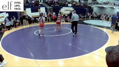 110 lbs. Champ. Round 2 - Jadyn Roller, Bixby vs Ava Myers, Park Hill