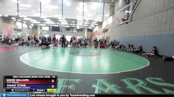 112 lbs Round 4 - Kinzie Williams, Team Sublime vs Tommy Stone, All In Wrestling Academy