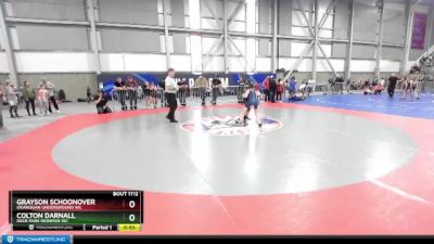 82 lbs Cons. Round 2 - Grayson Schoonover, Okanogan Underground WC vs Colton Darnall, Deer Park Ironman WC