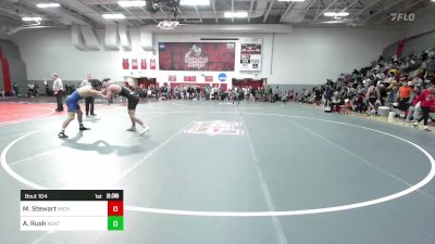 157 lbs Consi Of 16 #1 - Mason Stewart, Michigan State - Unatt vs Aidan Rush, Kent State - Unatt