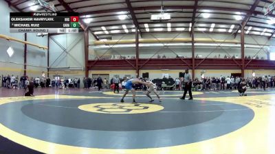 126 lbs Champ. Round 2 - Michael Ruiz, Canyon Randall vs Oleksandr Havrylkiv., Hersey High School
