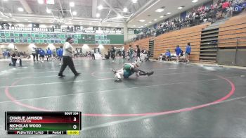 106 lbs Cons. Round 3 - Nicholas Wood, Oceanside vs Charlie Jamison, La Costa Canyon