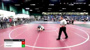 160 lbs Consolation - Carson Kammerer, DE vs Jeb Prechtel, IN