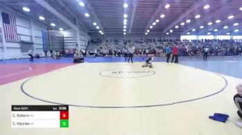 113 lbs Consi Of 32 #2 - Cole Sykora, MN vs Caleb Haynes, NC