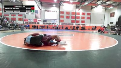 144 lbs Cons. Semi - Jourdon Brown, Belleville (West) vs Micheal Gibson, Belleville (East)